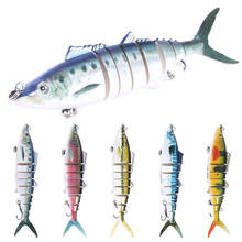 Isca de pesca artificial, para pesca em várias peças, 17.8cm 38g 2024 - compre barato