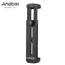 Andoer Metal Tablet Clip Tablet Tripod Adapter Holder Clamp with Cold Shoe Mount 1/4 Inch Thread for iPad Tablet Clip 2024 - buy cheap