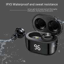 Bluetooth Wireless Headphones With Mic Sports Waterproof TWS Bluetooth Earphones Touch Control Wireless Headsets Earbuds Phone 2024 - buy cheap