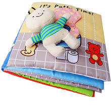 Cloth Book Baby Early Learning Puzzle Toys Books Toddler For Education Montessori Toy Parent-Child Interactive 2024 - buy cheap