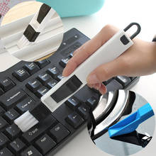 3/2pc janela do computador sulco escova de limpeza teclado limpo chão dustpan tela faixa gap nook cranny utensílios cozinha do agregado familiar 2024 - compre barato