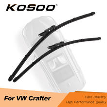 KOSOO-escobillas de limpiaparabrisas para Volkswagen Crafter 2006, 2007, 2008, 2009, 2010, 2011, 2012, 2013, 2014, estilismo de brazo de lengüeta 2024 - compra barato