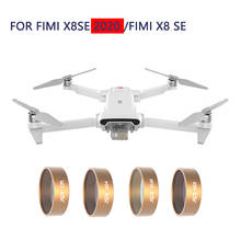 Фильтр для объектива камеры Fimi X8 SE Drone CPL/UV/ND 4 8 16 32 Звездный фильтр нейтральной плотности для Fimi X8 SE аксессуары 2024 - купить недорого