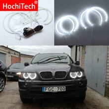 For BMW E53 X5 2000 2001 2002 2003 Premium Super Bright White 3528 SMD LED Angel Eye Kit Daytime Running Light DRL 2024 - buy cheap