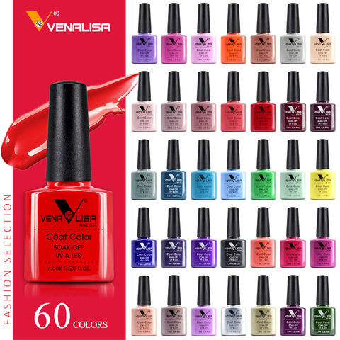 Venalisa Fashion Shiny 7.5 ML Soak Off UV Gel Nail Gel Polish Cosmetics Nail Art Manicure Nails Gel Polish Tips Nail Varnish L1 2022 - buy cheap