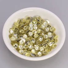 SS3-SS30 High Quality Jonquil Rhinestones Crystal Glass Gem Flat Back Strass Nail Art Craft Glue On Nail/Clothes DIY 2024 - buy cheap