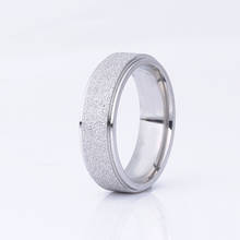 Модные кольца из титановой стали для мужчин и женщин, индивидуальное простое кольцо 2024 - купить недорого