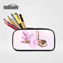 Dispalang Student School Stationery Pencil Case 3D Printing Ballet Cosmetic Cases For Women Customize Makeup Bag Child Pen Bags 2024 - buy cheap