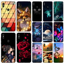 Cartoon Print Soft TPU Phone Case Cover For Motorola P40 Power One Vision One Action Printing Rose Cat Fundas Phone Case Cover 2024 - buy cheap