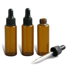 Paquete de frascos de silicona líquida para goteo, paquete de frascos de pipeta de 1 onza, color marrón, 50x30ml 2024 - compra barato
