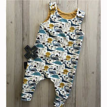 Pudcoco 2019 New Arrival Newborn Kid Baby Boy Cartoon Dinosaur Print Clothes Jumpsuit Sunsuit Outfit Baby Clothes For Boy 2024 - buy cheap