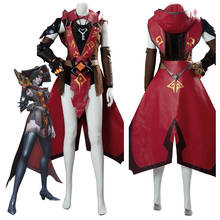 Game OW Ashe Cosplay Costume Warlorck Ashe Uniform Suit For Girls Women 2024 - buy cheap