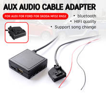 bluetooth Aux Receiver Cable with USB,microphone Hands-free Aux Adapter for Volkswagen for Audi RNS2 MFD2 CD Host 2024 - buy cheap