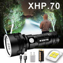 Super Powerful LED Flashlight L2 XHP50 Tactical Torch USB Rechargeable Linterna Waterproof Lamp Ultra Bright Lantern Camping 2024 - buy cheap