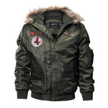 Thermal Military Jacket Men Winter Casual Fleece Jacket Coat Thick Army Pilot Jackets Mens Air Force Parkas Coats Cargo Jaqueta 2024 - buy cheap