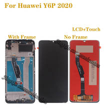 6.3" New display For Huawei Y6P 2020 LCD display touch screen digitizer Assembly for huawei y6p MED-L29 MED-LX9 repair parts 2024 - buy cheap