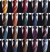 65 Styles Retro Men's Ties Solid Stripe Plaid Paisley 8cm Jacquard Necktie Cravat Groom Wedding Party Gift Wholesale Dropshiping 2024 - buy cheap