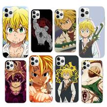 Nanatsu no Taizai Seven Deadly Sin funda transparente para Apple iPhone 11 Pro Max 7 8 Plus 6 6s Plus 5 5s X XR XS, fundas blandas de TPU 2024 - compra barato