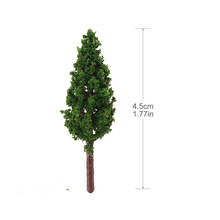 50pcs Model Pine Trees Green For 1:150 N Z Scale Railway Layout 45mm S4815 2024 - buy cheap