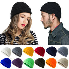 Winter Warm Beanies Casual Short Thread Hip Hop Hat Adult Men Beanie Female Wool Knitted Beanie Skullcap Elastic Hats Unisex 2024 - buy cheap