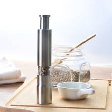 Moedor manual de sal e pimenta para cozinha, ferramenta manual de cozinha em aço inoxidável com molho de especiarias, 2020 2024 - compre barato