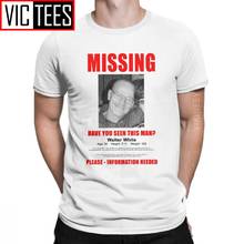 Breaking Bad Walter White Missing Poster Men Tshirt Fashion Crew Neck T-Shirt Cotton Graphic 3D Print 2024 - buy cheap