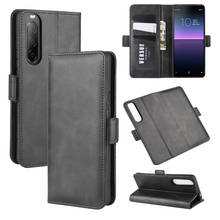 Funda magnética Vintage para Sony Xperia 10 II, carcasa de cuero con tapa para teléfono móvil Sony 10 II 2024 - compra barato