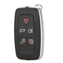 Jingyuqin-carcasa de mando a distancia para coche, carcasa para Land Rover Range Rover Evoque Discovery SPORT LR4 Vogue 2010-2012, compatible con Jaguar 5BTN, 5 uds. 2024 - compra barato