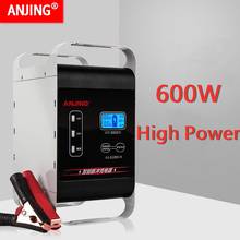 High-power fast charge car battery charger 12V24V motorcycle lithium battery lead-acid battery charger 600W Intelligent Repair 2024 - buy cheap