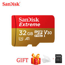 Sandisk-cartão de memória para drone, frete grátis, para câmeras, micro sdtf, u3, a2, 32gb, 64gb, 128gb, 256gb 2024 - compre barato