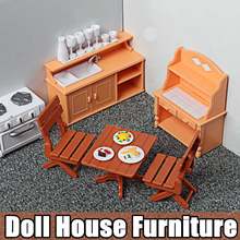 DIY Miniatura Dollhouse Fluctuation Bed Cupboard Acessories Set For Mini Doll House Miniatures Furniture Toys Gifts For Children 2024 - buy cheap