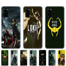 Funda de silicona para samsung galaxy S20 PLUS Ultra S10 lite cubierta del teléfono para samsung Nota 10 plus lite caso Loki Thor 2024 - compra barato