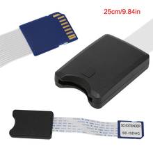 Cable de extensión de lector de tarjetas SD macho a SD hembra SDHC SDXC para teléfono GPS TV A6HE 2024 - compra barato