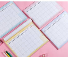 54 Sheets Agenda 2021 2022 Kawaii Notebook A4 Daily Journal Weekly Monthly Planner School Supplies Stationery Organizer Schedule 2024 - buy cheap