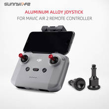 Крышка для джойстика DJI Mavic Mini 2 Thumb Rocker CNC алюминиевый сплав рычаг для DJI MAVIC AIR 2s пульт дистанционного управления аксессуары для дрона 2024 - купить недорого