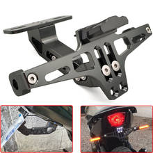 Suporte para luzes de placa e setas pisca-pisca de motocicleta, acessórios para suzuki gsx650f hayabusa gsxr1300 sv1000 tl1000 gsr600 2024 - compre barato