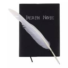 Bolígrafo de pluma para escribir notas de juego de rol, diario escolar, libro de dibujos animados, temática de moda, Plan de Death Note, Anime 2024 - compra barato