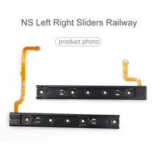Riel deslizante izquierdo derecho de repuesto con Cable flexible, pieza de fijación para consola Nintendo Switch NS NX, accesorios de juego de pista de reconstrucción 2024 - compra barato