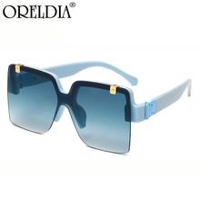 Gafas de sol de moda para mujer, lentes de diseñador conocidas, caja de lentes de Color degradado, tendencia, UV400, 2021 2024 - compra barato