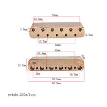 6 Strings Electric Guitar Tremolo Block Musical Instrument Parts 2024 - buy cheap