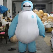 Baymax Mascot Costume Big Hero Cartoon Character Baymax appear Cosplay Theme Mascotte Carnival Costume Cosplay Outfits Adult 2024 - buy cheap