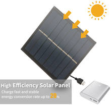 Умная солнечная батарея Carger 1 Вт/4 в солнечное зарядное устройство для 2*1,2 в AAA перезаряжаемая батарея поликристаллическая эпоксидная солнечная панель 90*90 мм 2024 - купить недорого