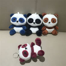 Size 4-13CM Panda DOLL , Plush Stuffed Keychain Gift Pendant Toy For Wedding Bouquet 2024 - buy cheap