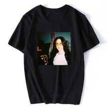 Camisa divertida informal de Lana Del Rey para hombre y mujer, camisa de cuello redondo de alta calidad, de talla grande, Vintage, de verano 2024 - compra barato