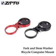 ZTTO MTB Road Bike Stem and Fork Bicycle Computer Mount Holder For Garmin Cateye Bryton Bicycle Computer GPS Use'd 2024 - buy cheap