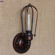 Luzes Luminárias de Parede RH Loft Estilo Industrial do vintage Lâmpada de Parede Retro Espelho Luz de Cabeceira Luzes Para O Quarto Sala de estar Corredor 2024 - compre barato