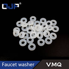 1/4" 3/8" 1/2" 3/4" 1" 1.2" 1.5" 2" White Gasket Silicone Rubber VMQ Corrugated hose faucet O-ring Washer 2024 - buy cheap