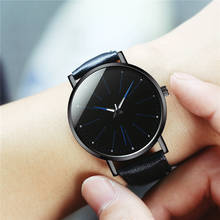 Watches Men Fashion Luxury Quartz Wristwatch Casual Simple Leather Wrist Watch Men Business Male Clock For Man Relogio Masculino 2024 - buy cheap