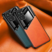 Luxury Leather Phone Case For Xiaomi Note 9S 9 10 Pro 10S Redmi K40 Silicone Cover Case For Xiaomi Poco F2 F3 M3 X3 Pro NFC Case 2024 - buy cheap