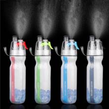 Outdoor sports bicycle drink bottle PE double-layer sports drink spray water bottle cold-proof thermos outdoor 500ML 2024 - buy cheap